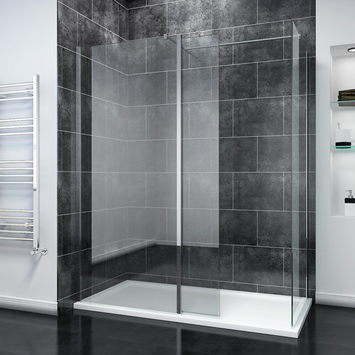 Belfry Bathroom Hartline Rectangular Shower Enclosure Wayfair.co.uk